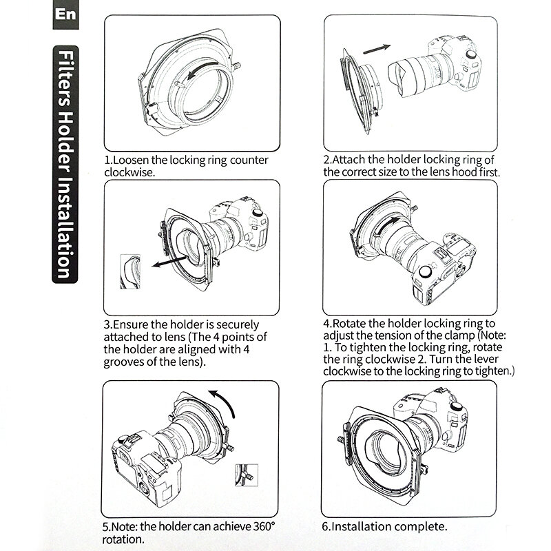 Kase K150P III  Adapterring Tamron 15-30