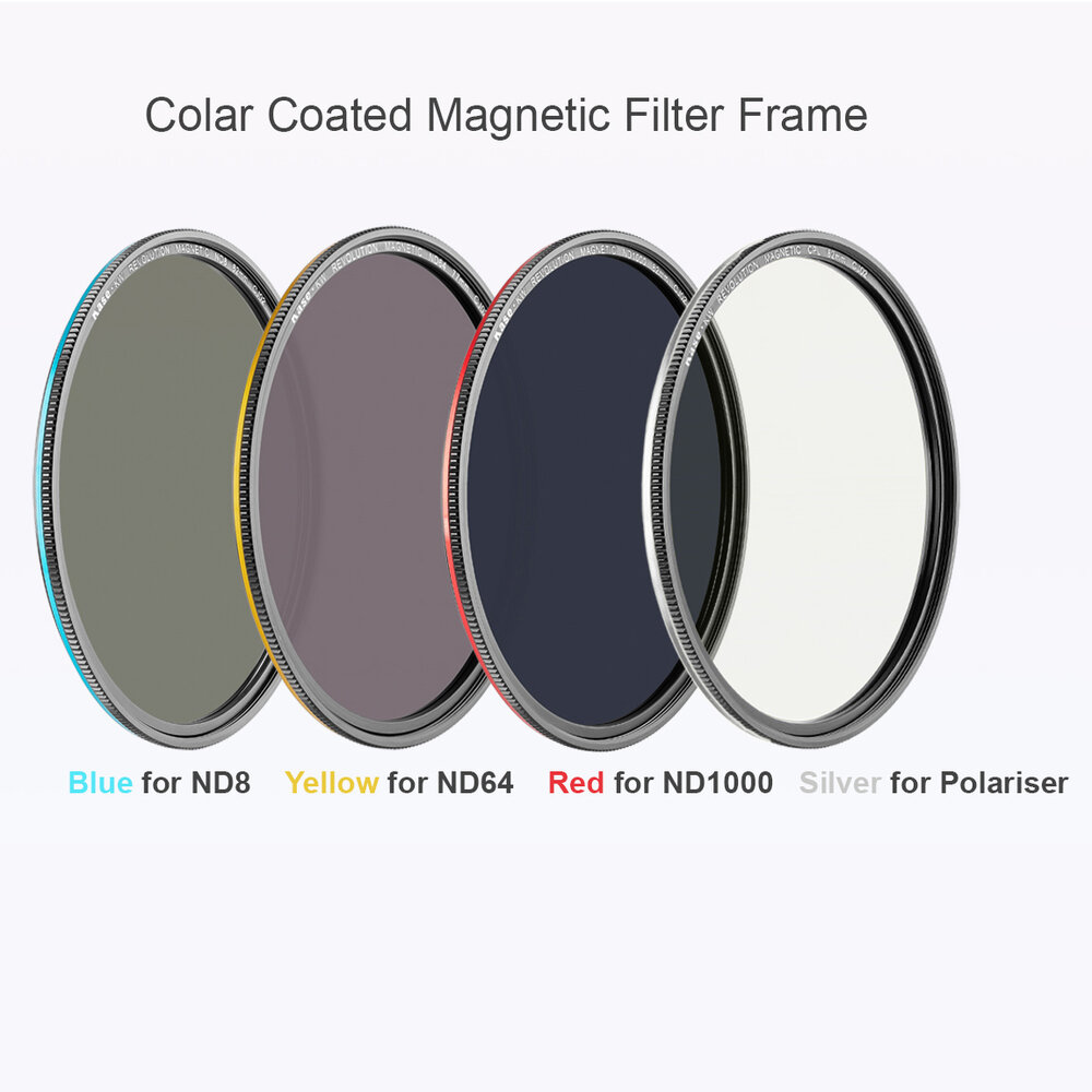 Kase KW Revolution  magnetische Professional ND kit CPL+ND64+ND8+ND1000