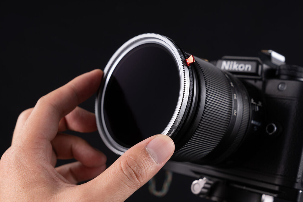 Kase VND-CPL variabel  1.5-8 stop Schroef-in 