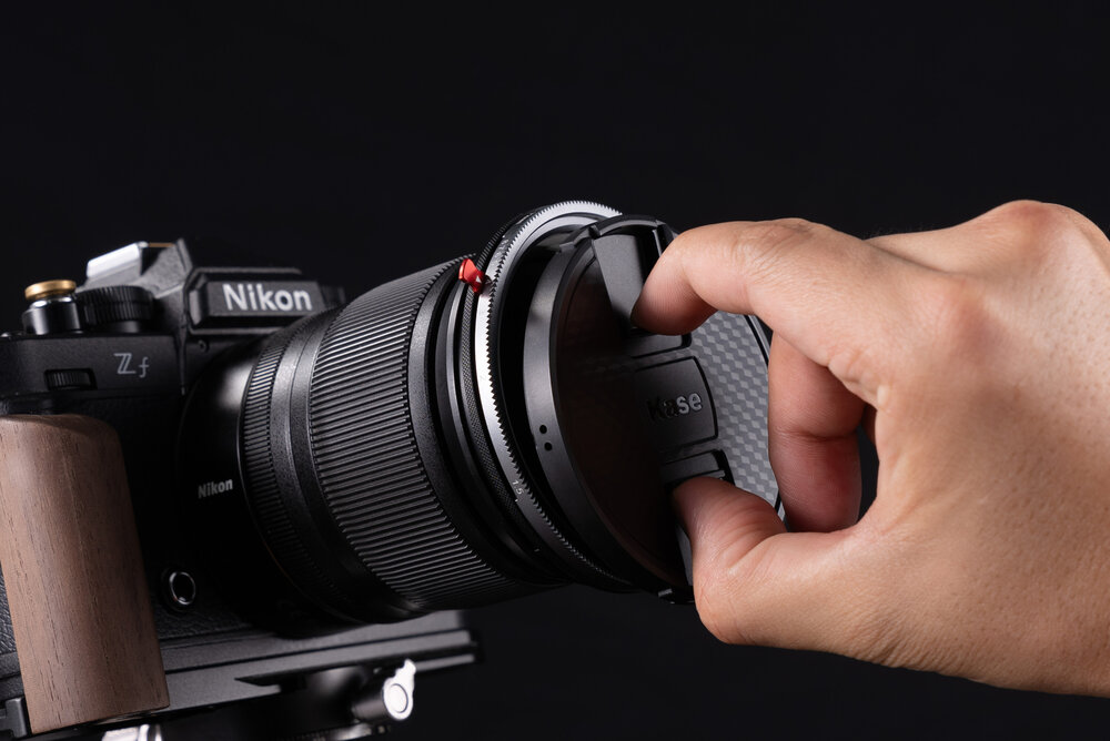 Kase VND-CPL variabel  1.5-8 stop Schroef-in 