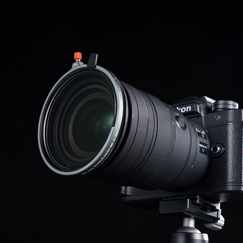 Kase 43mm VND-CPL-Black Mist variabel  1.5-8 stop B270 schroef-in 