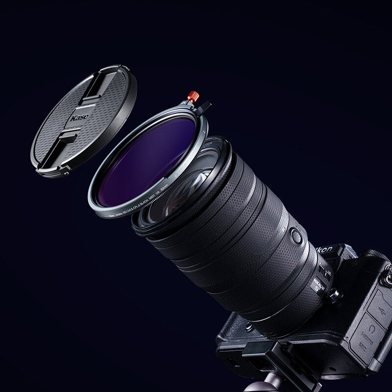 Kase 49mm VND-CPL-Black Mist variabel  1.5-8 stop B270 schroef-in 
