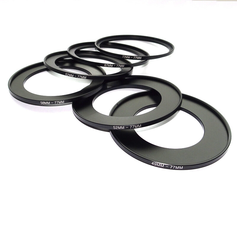 Kase schroefbare step-up adapterringen