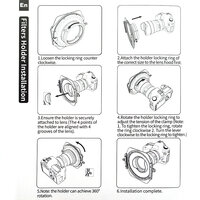 Kase K150P III  Adapterring Sony 12-24 F4