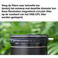 Kase Revolution Video Kit VND-CPL with White Mist 82mm