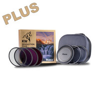 Kase KW Revolution Plus Master ND kit CPL, ND8, ND64 en ND1000