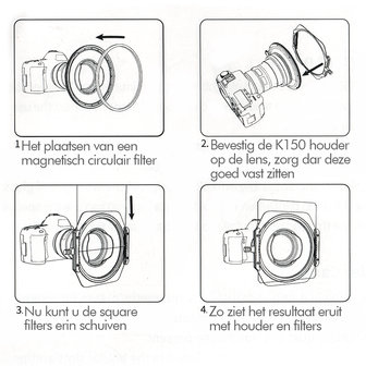 Kase K150P  Magnetische adapter 95mm