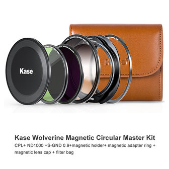 Kase Master kit III 77mm CPL+ND1000+S-GND0.9