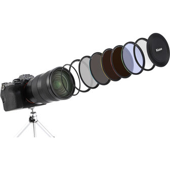 Kase KW Revolution  MEGA  kit 72mm cpl+ND8+ND64+ND1000+R-MCUV+neutral night