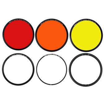 Kase Revolution  82mm Black &amp; White kit