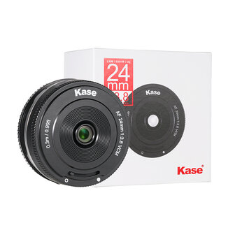 Kase Lens 24 mm 3.8 AF  full frame Pancake Sony E mount