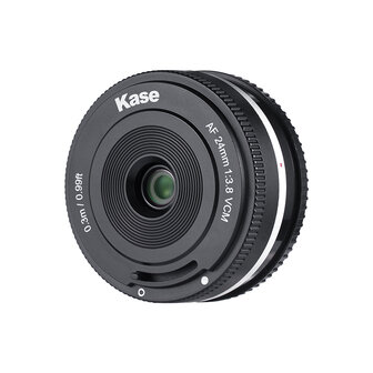 Kase Lens 24 mm 3.8 AF  full frame Pancake Sony E mount