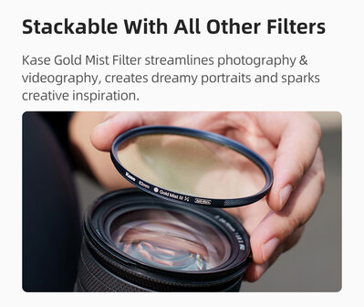 Kase 77mm Gold Mist 1-4 III