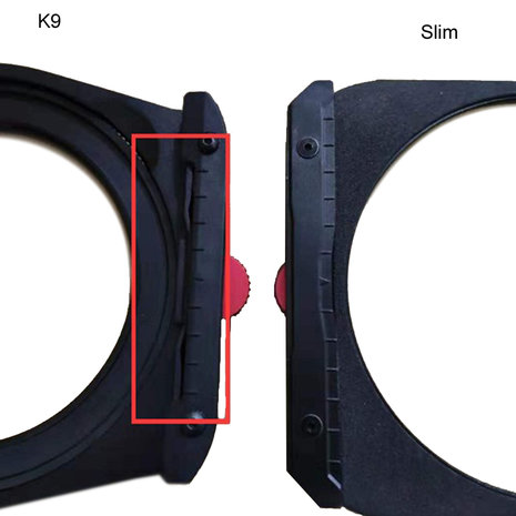 Kase K100-X Holder K9 Magnetisch + CPL