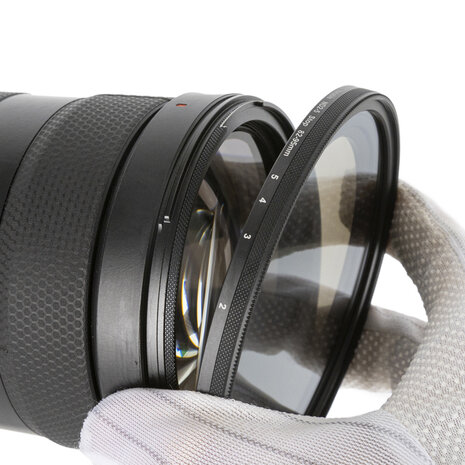 Kase magnetisch variable ND2-5 stop filter 82mm