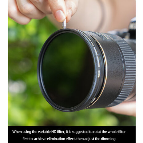 Kase Revolution Video Kit VND-CPL with Black Mist 82mm