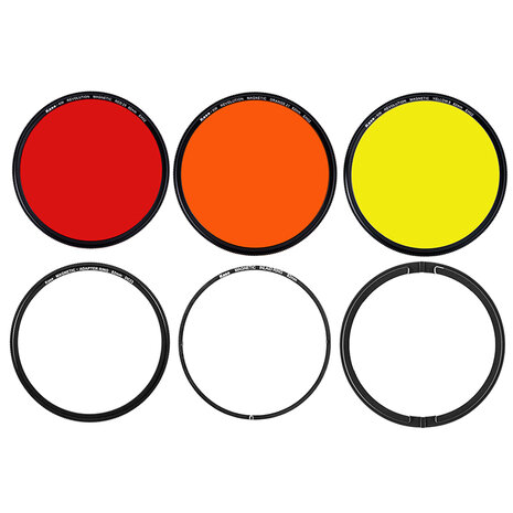 Kase Revolution  82mm Black & White kit