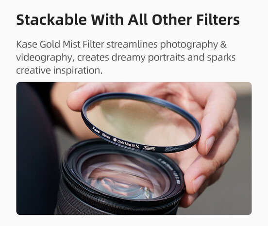 Kase 77mm Gold Mist 1-4 III