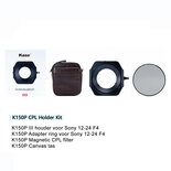 Kase K150P III  Sony 12-24 CPL Kit houder+CPL+tas